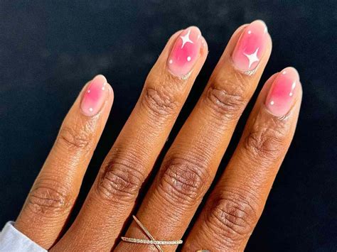 short almond acrylic nails ideas